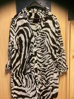 Zara basic, blouse 3/4 mouw, , zebra print, Ophalen of Verzenden, Zo goed als nieuw, Zwart