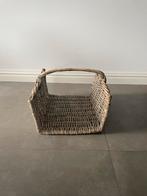 Rieten mand voor krant/tijdschriften, Ophalen, Mand, Zo goed als nieuw, Riet
