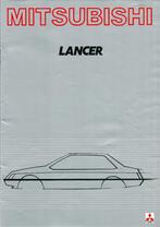 Folder Mitsubishi Lancer 1981, Boeken, Auto's | Folders en Tijdschriften, Gelezen, Ophalen of Verzenden, Mitsubishi