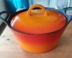 Gietijzeren juspan/braadpan met deksel. Hackman 25., Huis en Inrichting, Keuken | Potten en Pannen, Ophalen, Zo goed als nieuw
