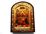 Icoon Het Laatste Avondmaal Jezus 12 Apostelen Pasen verguld, Antiek en Kunst, Antiek | Religie, Ophalen of Verzenden