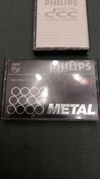Philips Metal C-60 Cassette - Vintage, Gebruikt, Overige genres, 1 bandje, Ophalen of Verzenden