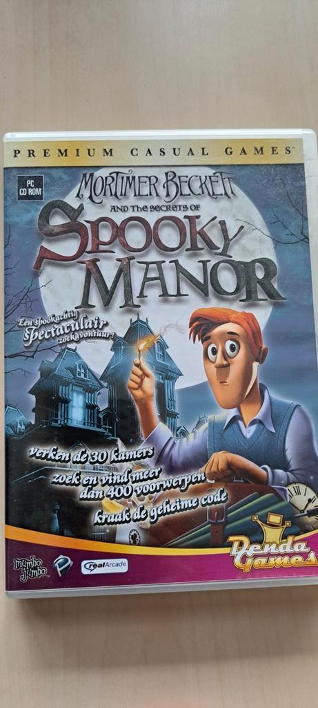 Mortimer Beckett and the Secrets of Spooky Manor - PC, Spelcomputers en Games, Games | Pc, Gebruikt, Avontuur en Actie, 1 speler