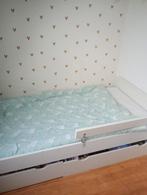 1 persoons bed met lattenbodem en lades, Ophalen, Gebruikt