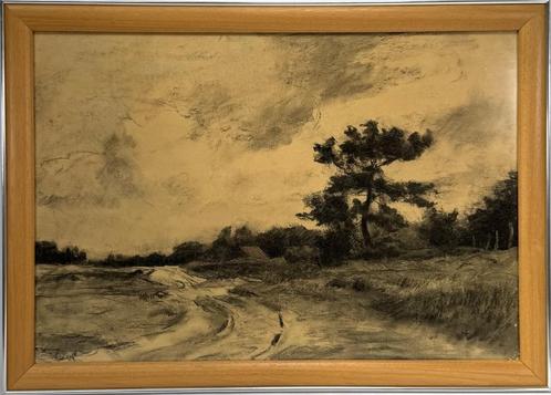 Tekening, Louis Albert Roessingh, Antiek en Kunst, Kunst | Tekeningen en Foto's, Ophalen of Verzenden