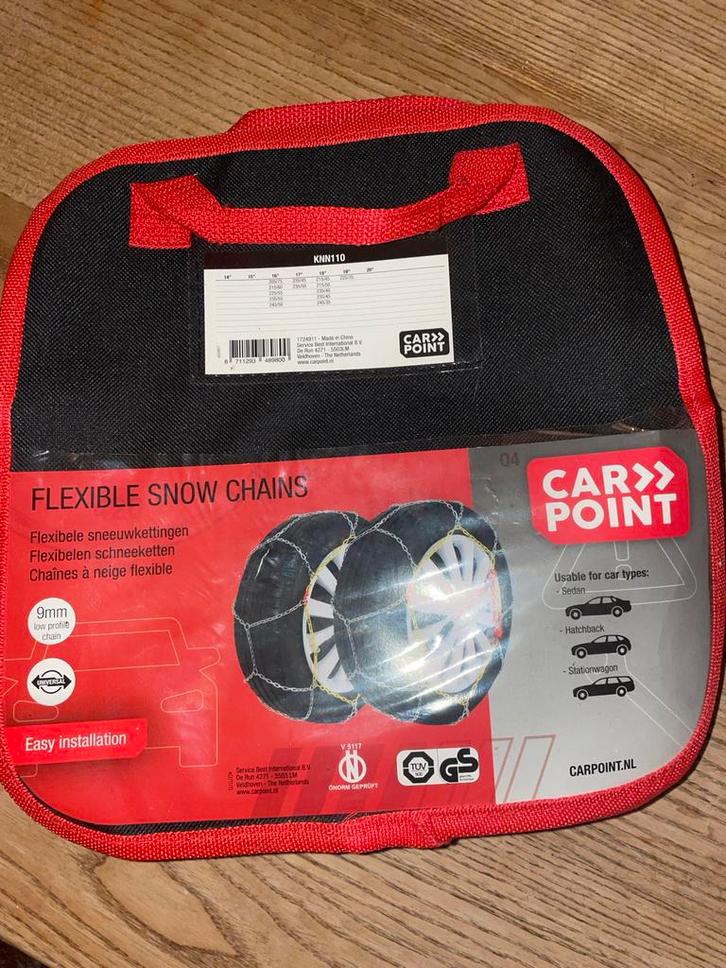 Nieuwe Sneeuwkettingen KNN110 geschikt voor Tesla Model 3, Auto diversen, Sneeuwkettingen, Nieuw, Ophalen of Verzenden