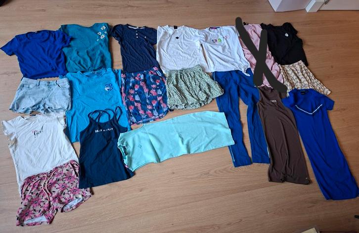 Merkkleding pakket meisje maat 158-164. Nobell, flo, Kinderen en Baby's, Kinderkleding | Kinder-kledingpakketten, Gebruikt, Maat 164