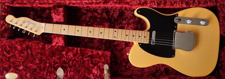 Fender American Vintage I Telecaster, 2016, Butterscotch, Muziek en Instrumenten, Snaarinstrumenten | Gitaren | Elektrisch, Zo goed als nieuw