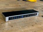 Startech com USB3DOCKH2DP Dock Station, Computers en Software, Dockingstations, Ophalen, Zo goed als nieuw, USB-hub, Telefoon