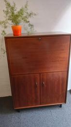 Vintage jaren 60 kastje, Huis en Inrichting, Kasten | Wandmeubels, Ophalen, Gebruikt, Teakhout, Minder dan 150 cm