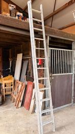 Ladder 2 delig (zeer degelijk) 6m, Doe-het-zelf en Verbouw, Ladders en Trappen, Ophalen, Zo goed als nieuw, Ladder, Opvouwbaar of Inschuifbaar