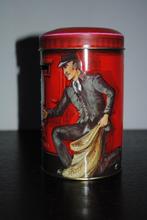 Rond blik van Churchill's 'Post Box' - spaarpot - vintage, Ophalen of Verzenden, Gebruikt, Overige, Overige merken