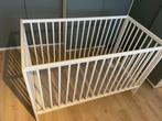 IKEA GULLIVER Babybedje, wit, 60x120 cm, Kinderen en Baby's, Babywiegjes en Ledikanten, Ophalen, Gebruikt, Ledikant