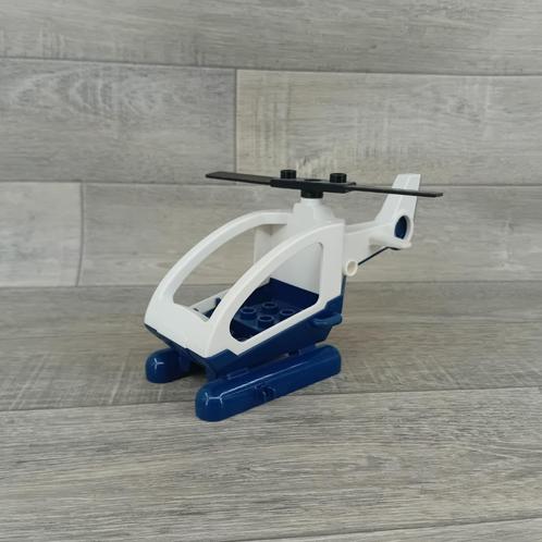 duplo politiehelikopter, Kinderen en Baby's, Speelgoed | Duplo en Lego, Zo goed als nieuw, Duplo, Ophalen of Verzenden