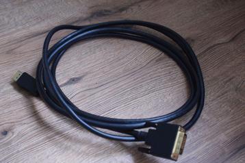 DisplayPort 1.1 naar DVI-kabel 3 meter beschikbaar voor biedingen