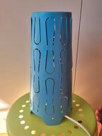 IKEA Kajuta lamp blauw - vintage design, Ophalen of Verzenden, Zo goed als nieuw, Vintage, Minder dan 50 cm