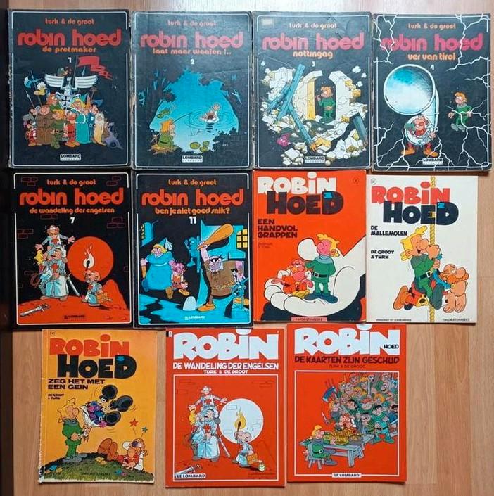 Robin Hoed - 11 delen - Diverse jaargangen, Verzamelen, Complete verzamelingen en Collecties, Ophalen of Verzenden