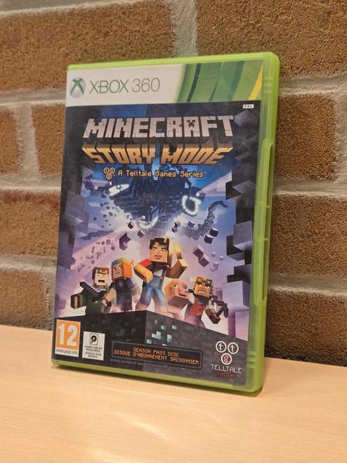 Minecraft Story Mode - Xbox 360, Spelcomputers en Games, Games | Xbox 360, Gebruikt, Avontuur en Actie, 1 speler, Vanaf 12 jaar