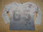 Leuke stoere trui grijs blauwe zomertrui van benneton xl (10, Ophalen of Verzenden, Gebruikt, Meisje, Trui of Vest