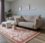 2 Beige Loveseats 1,5 zits - De Bommel Rythm Topaz, Ophalen, Tweepersoons, 75 tot 100 cm, Zo goed als nieuw