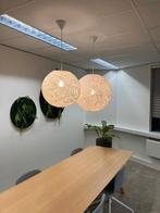 Hanglamp - vlas lamp XL (2 stuks), Ophalen, Zo goed als nieuw, 50 tot 75 cm