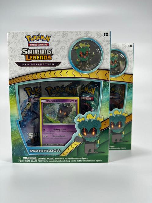 Pokémon Shining Legends Pin Collection, Hobby en Vrije tijd, Verzamelkaartspellen | Pokémon, Zo goed als nieuw, Foil, Verzenden
