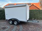 Humbaur gesloten aanhanger incl luifel en tent, Ophalen, Gebruikt, Hunbaur, Humbaur