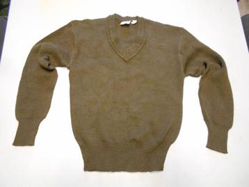 Trui Wol Frans leger wollen trui beschikbaar voor biedingen