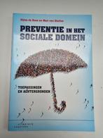 Sijtze de Roos - Preventie in het sociale domein, Boeken, Sijtze de Roos; Mart van Dinther, Ophalen of Verzenden, Zo goed als nieuw