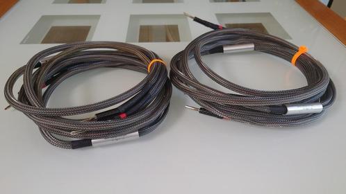 Ultra HighEnd luidsprekerkabel Levin zilver/goud/koper., Audio, Tv en Foto, Audiokabels en Televisiekabels, Gebruikt, Luidsprekerkabel