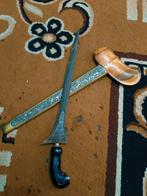 Antieke Kris Brojol Dwiwarna Satrio Pinayungan Gayaman SUX77, Verzenden