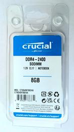 Ram geheugen DDR4 2400 SODIMM 8Gb, Ophalen of Verzenden, Nieuw, DDR4, Laptop