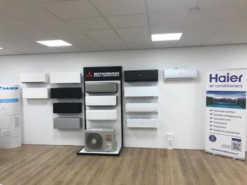  Mitsubishi heavy industries / daikin airco’s montage  ACTIE beschikbaar voor biedingen