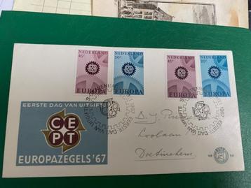 Beschreven fdc nr.84 Met vlgns mij beide serie beschikbaar voor biedingen