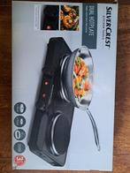 Silver Crest Dubbele Kookplaat - Zo Goed Als Nieuw, 3 kookzones of minder, Ophalen of Verzenden, Zo goed als nieuw, Vrijstaand