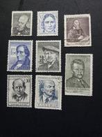 Tsjechoslowakije D2 kopjes gestempeld, Postzegels en Munten, Postzegels | Europa | Overig, Ophalen of Verzenden, Overige landen