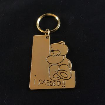 Forever Friends beer sleutelhanger messing - i passed NIEUW beschikbaar voor biedingen