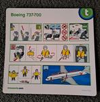 Safety Card Transavia Boeing 737-700, Verzamelen, Ophalen of Verzenden, Nieuw