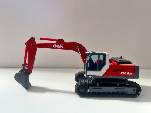 O&K RH6.5 kraan van NZG, Hobby en Vrije tijd, Modelauto's | 1:50, Zo goed als nieuw, Hijskraan, Tractor of Landbouw, NZG, Ophalen of Verzenden