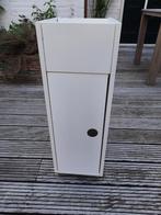 Wit kastje  voor de badkamer, Ophalen, Minder dan 50 cm, Overige typen, Zo goed als nieuw