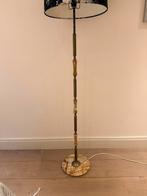 Mid Century Lampvoet Messing/Marmer, Huis en Inrichting, Lampen | Vloerlampen, Ophalen, Gebruikt, Metaal, 100 tot 150 cm