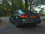 Audi A4 2L DSG S-line, Daytona grey, Automaat, Zwart, 1984 cc, Vierwielaandrijving