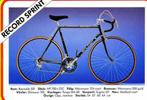 Raleigh racefiets zwart 61cm, Fietsen en Brommers, Fietsen | Racefietsen, Gebruikt, 61 tot 65 cm, Ophalen, Overige merken