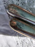 Verzilverde brocante messen Gero Hollands glad monogram, Antiek en Kunst, Antiek | Bestek, Ophalen of Verzenden