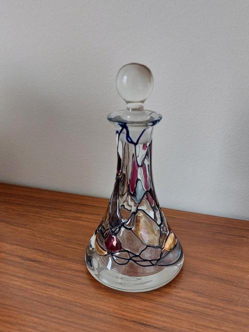 Prachtig vintage gekleurd glaswerk Tifanny stijl, Verzamelen, Glas en Borrelglaasjes, Gebruikt, Overige typen, Ophalen of Verzenden