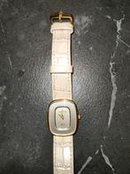 Michel Herbelin vintage dameshorloge, Sieraden, Tassen en Uiterlijk, Ophalen of Verzenden, Gebruikt, Leer, Overige merken