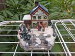 Kersthuisje, toy shop op verhoogd terras, Ophalen of Verzenden