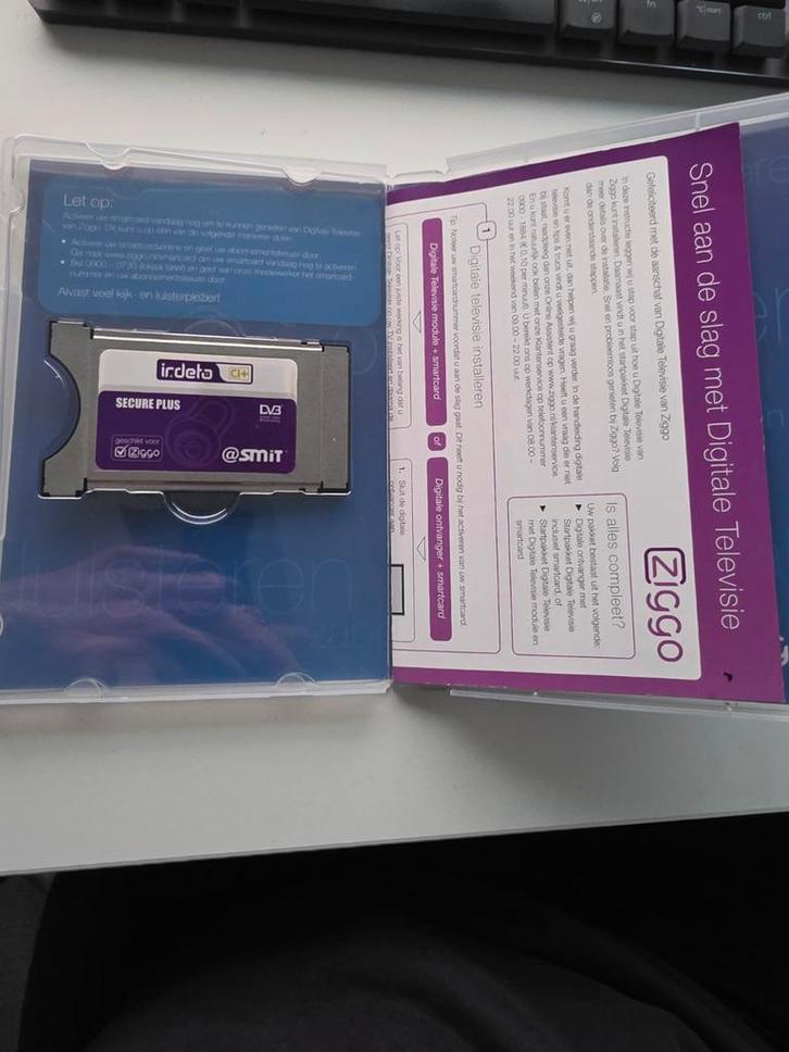 Ziggo CI+ Module, Audio, Tv en Foto, Decoders en Harddiskrecorders, Zo goed als nieuw, Decoder, Ophalen of Verzenden