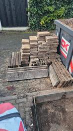 Tegels en sierbetonranden, Gebruikt, Ophalen of Verzenden, Minder dan 5 m², Beton