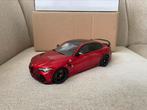 SALE Ottomobile Alfa Romeo Giulia GTAM 952 2020 Rosso OT402, Hobby en Vrije tijd, Modelauto's | 1:18, Ophalen of Verzenden, Zo goed als nieuw